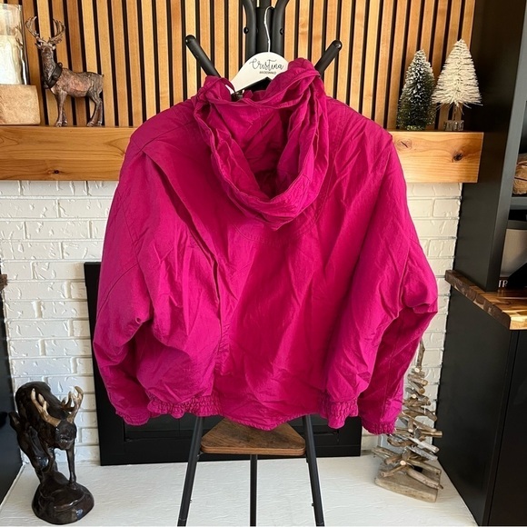 Women's Vintage Bogner Down Ski Jacket Magenta Size 10 - Excellent Condition - Picture 9 of 14